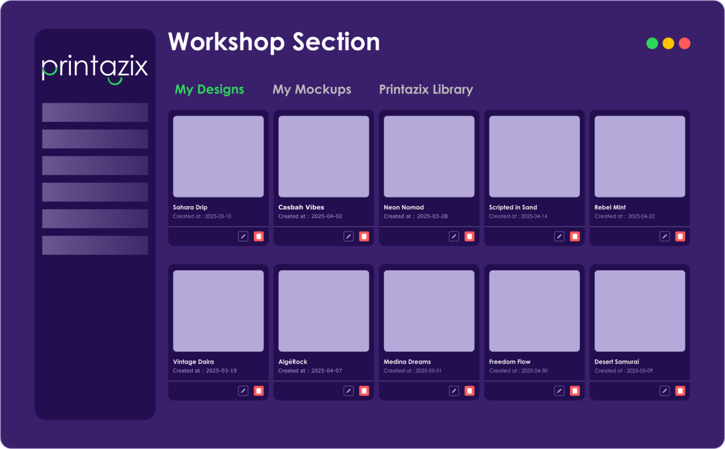 PRINTAZIX__WORKSHOP COMPONENT